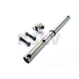 H0122-S  New Main Shaft with M4 Locking Collar - Goblin 630/700